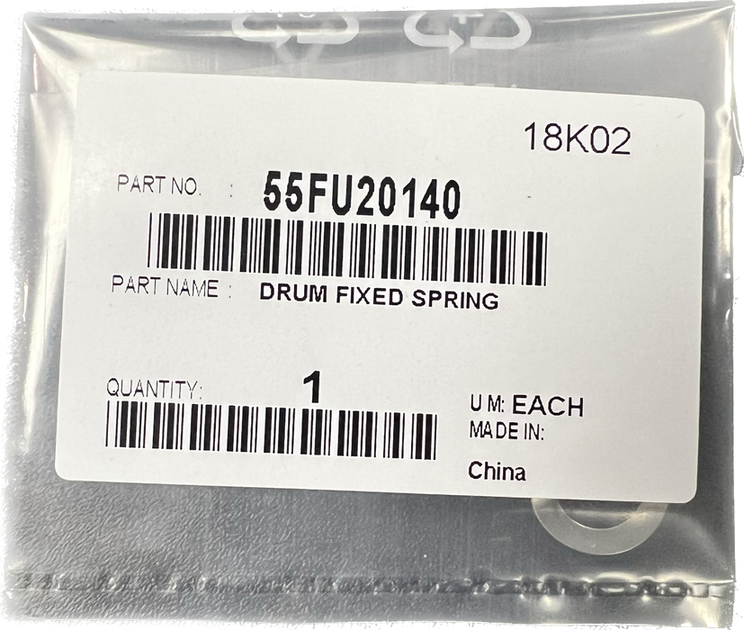 Konica Minolta Drum Fixed Spring  | 55FU20140