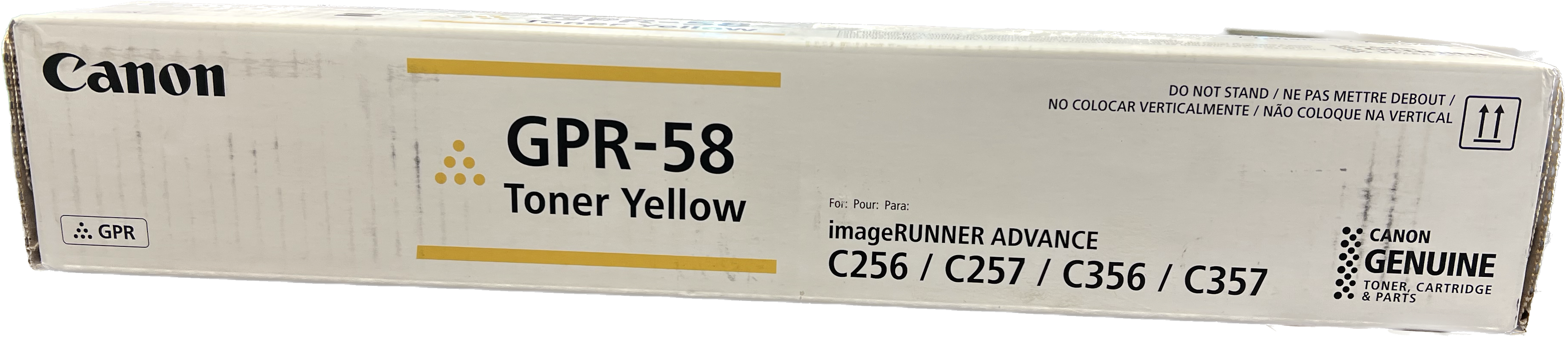 Genuine Canon Yellow Toner Cartridge | 2185C003 | GPR-58Y