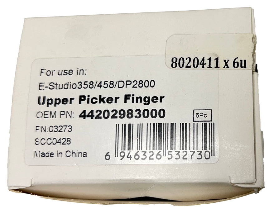 Toshiba Upper Fuser Picker Finger | 44202983000