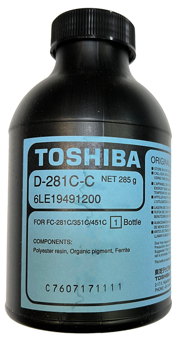 Toshiba Cyan Developer | D-281C-C