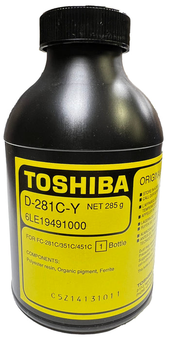 Toshiba Yellow Developer | D-281C-Y