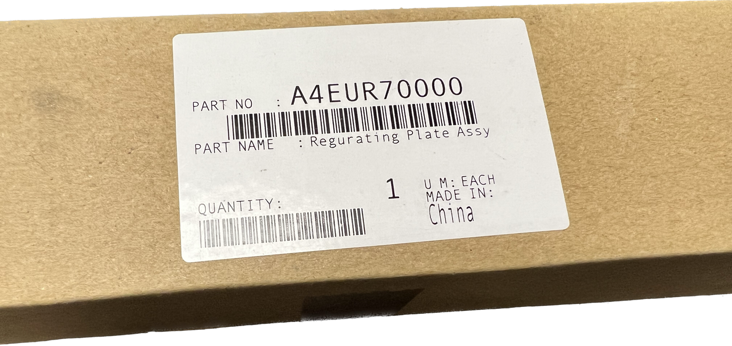 Konica Minolta Regulating Plate Assy | A4EUR70000