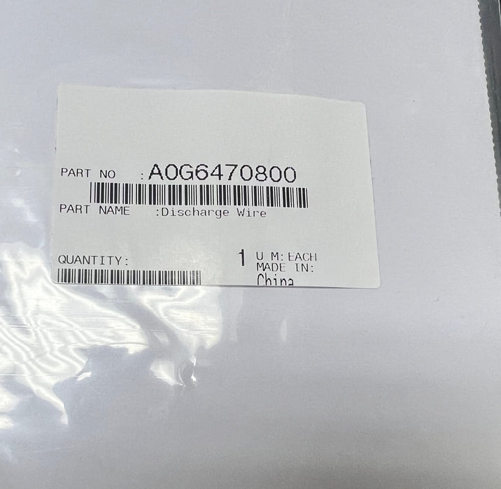 Konica Minolta Discharge Wire | A0G6470800