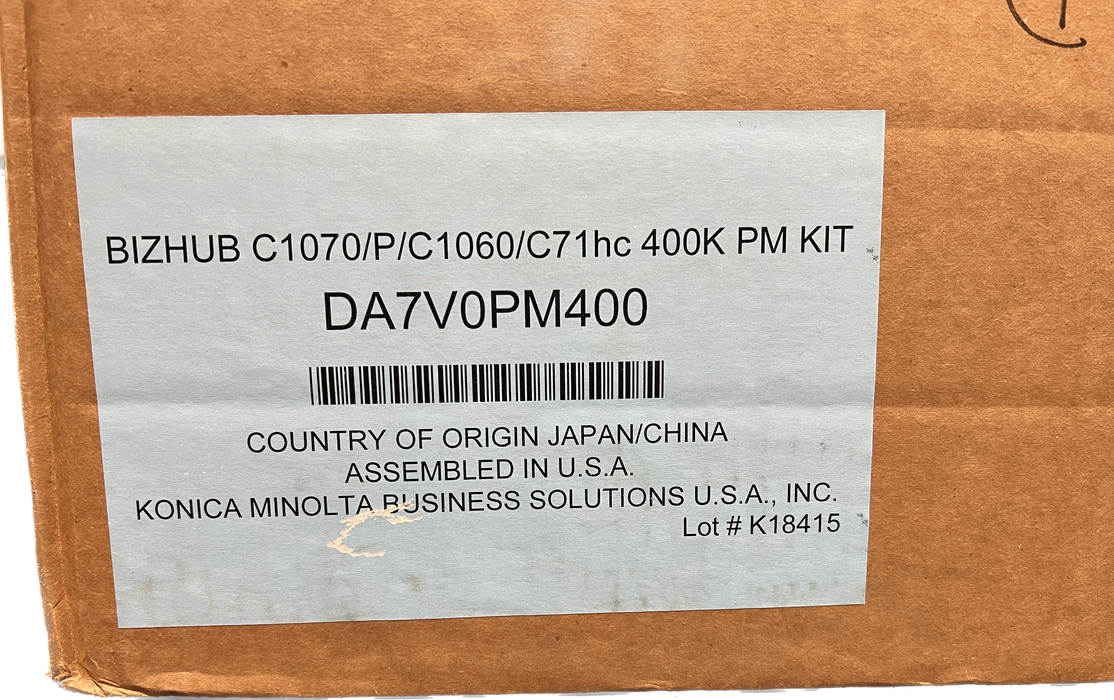 Konica Minolta PM Kit 400K | DA7V0PM400