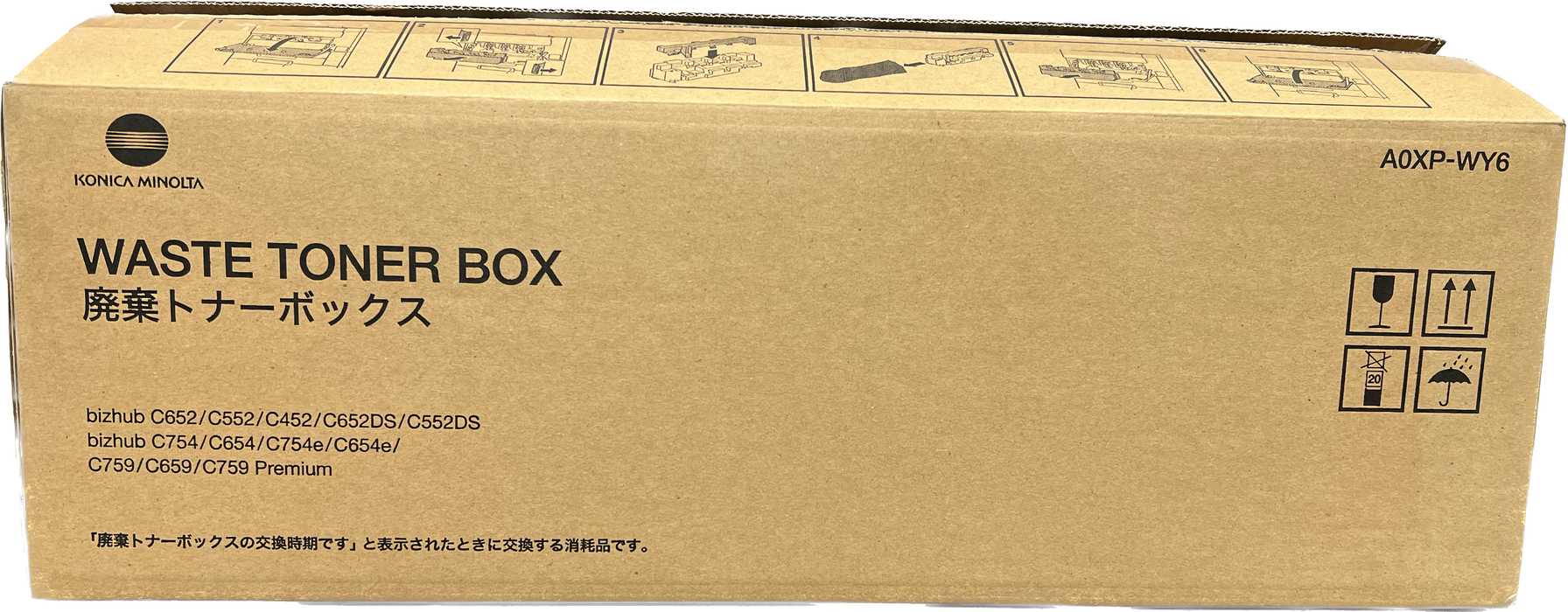 Konica Minolta Waster Toner Box | A0XP-WY6