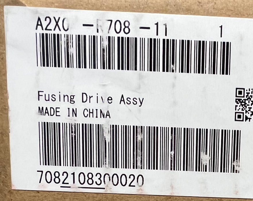 Konica Minolta Fuser Drive Assembly | A2X0R70811