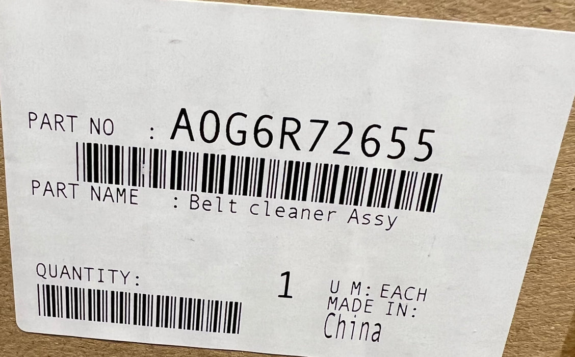 Konica Minolta Belt Cleaner Assy | A0G6R72655