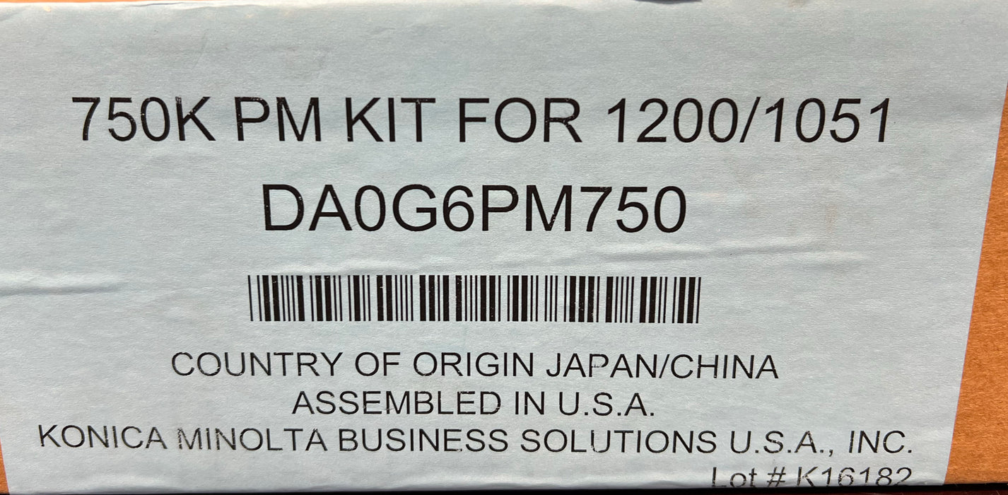 Konica Minolta PM Kit - 750K | DA0G6PM750