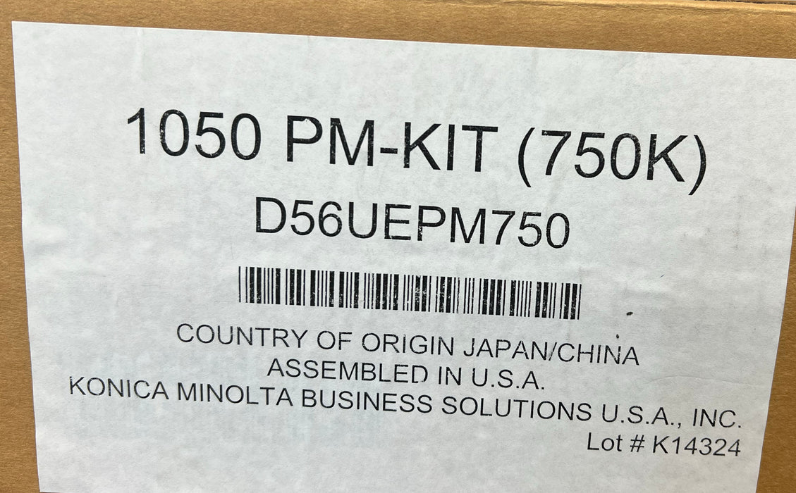 Konica Minolta PM Kit - 750K | D56UEPM750