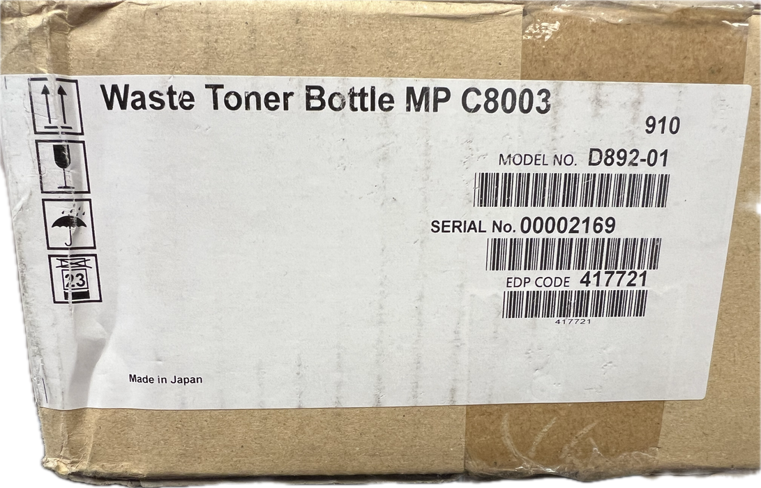 Genuine Ricoh Waste Toner Container | 417721