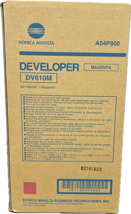 Konica Minolta Magenta Developer | DV610M