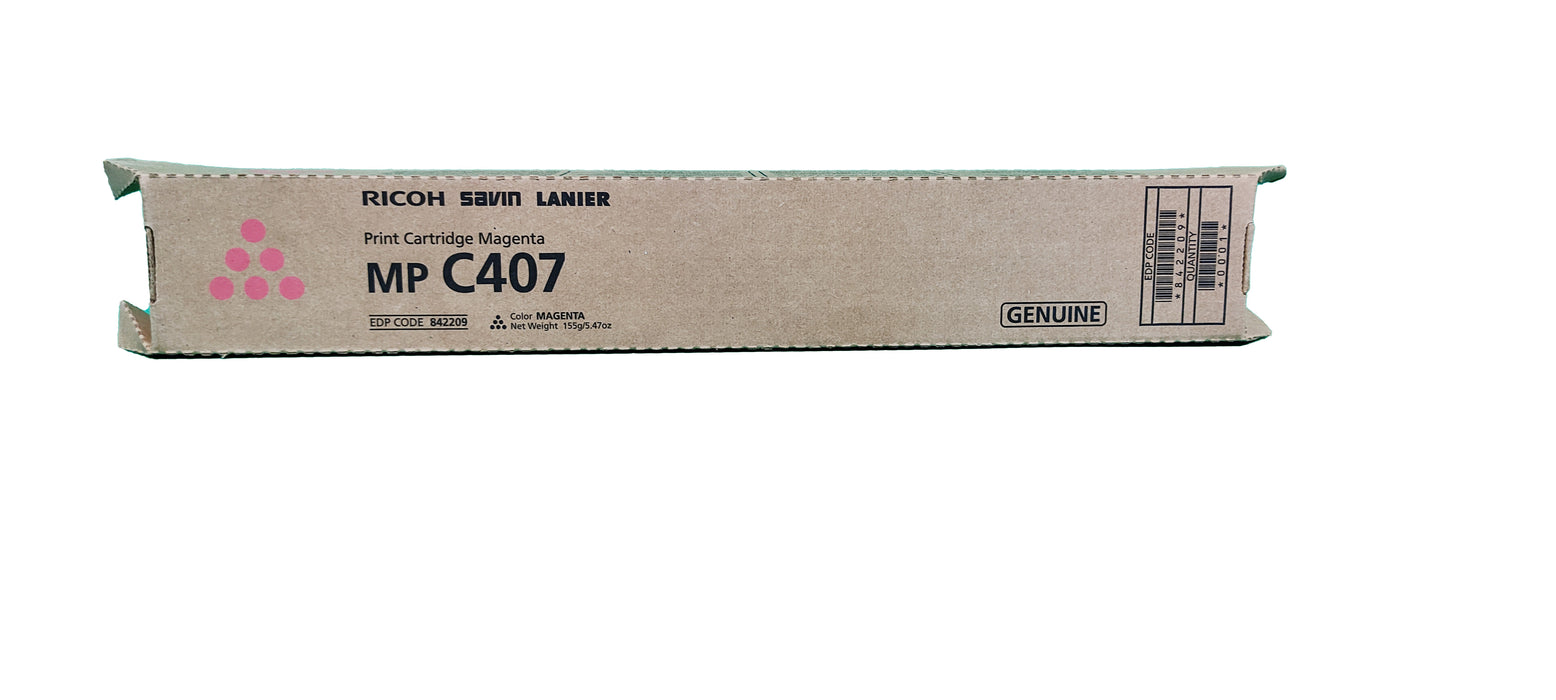 Genuine Ricoh Magenta Toner Cartridge | 842209 | MP C407