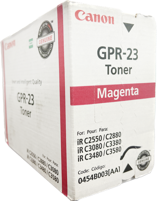 Genuine Canon Magenta Toner Cartridge | 0454B003 | GPR-23M