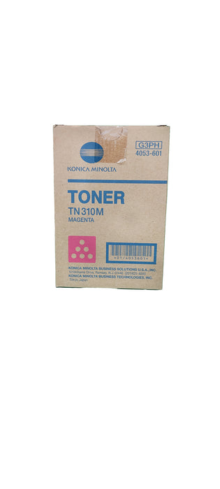 Genuine Konica Minolta Magenta Toner Cartridge | 4053-601 | TN-310M | Bizhub C350, C351, C450