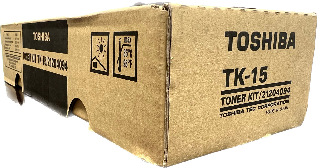 Genuine Toshiba Black Toner | 21204094 | TK-15