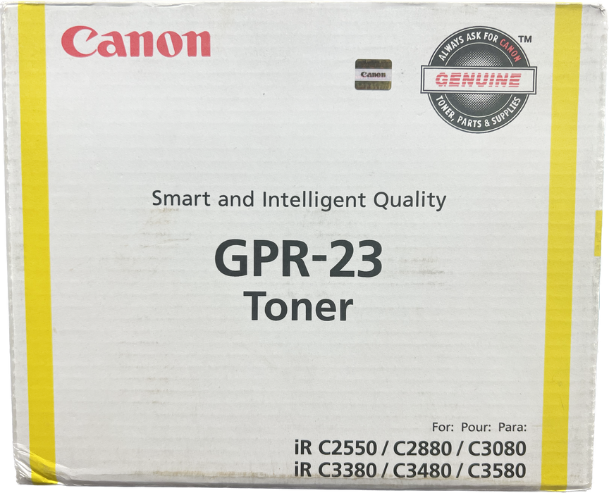 Genuine Canon Yellow Toner Cartridge | 0455B003 | GPR-23Y